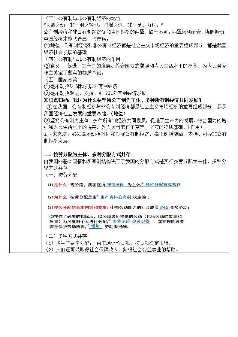 八下道法5.1基本经济制度  课件PPT+教案02