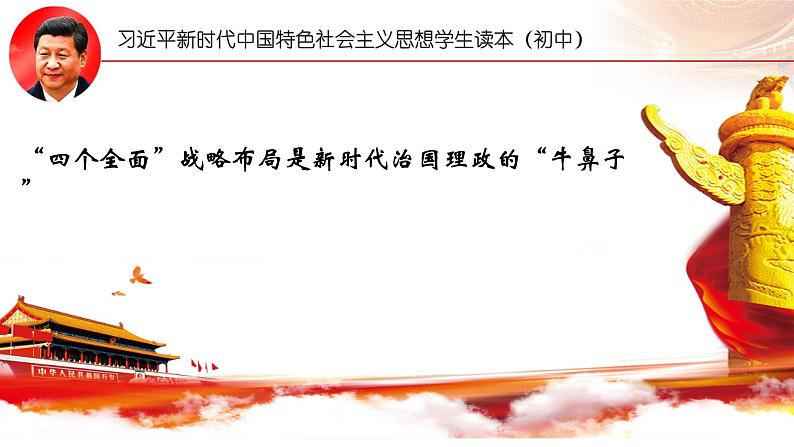 3.2 协调推进“四个全面”战略布局(微课)第1页