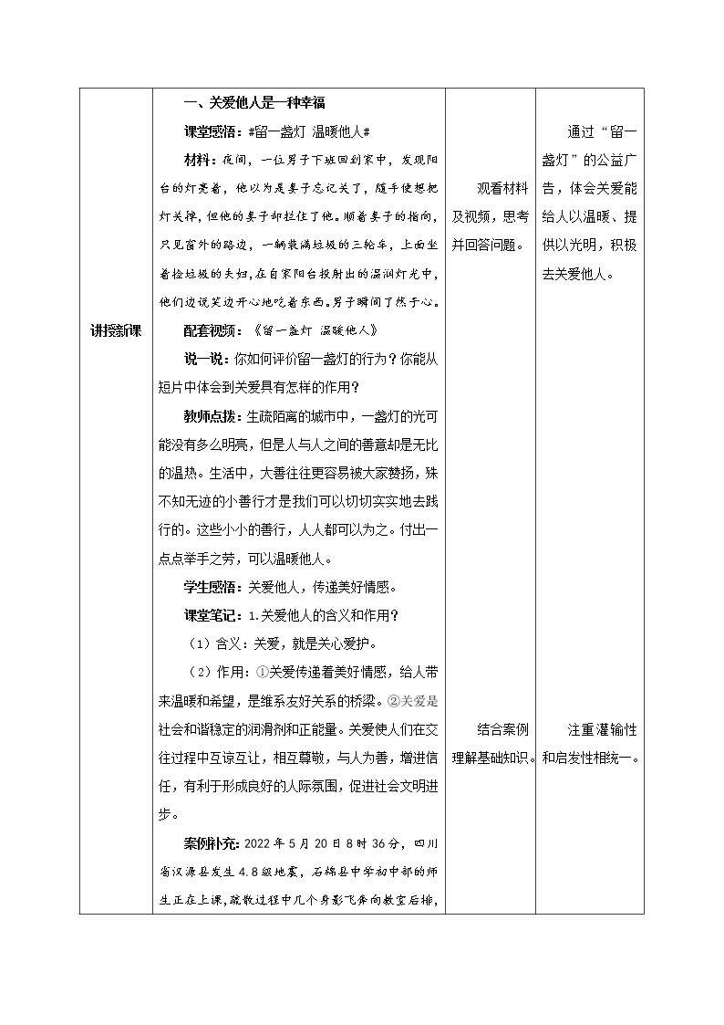 7.1关爱他人（教学课件）八年级道德与法治上册同步备课系列（部编版）02