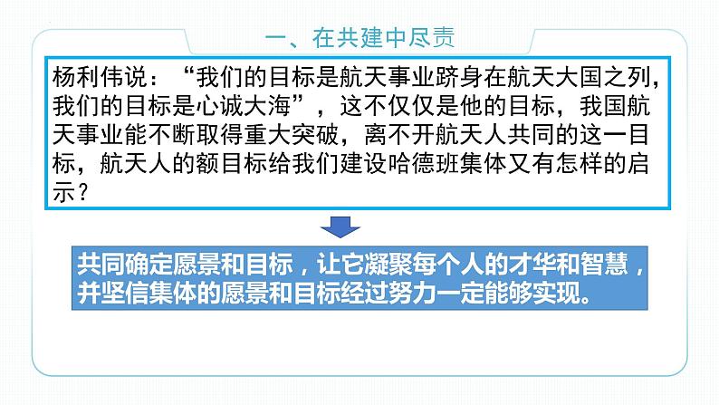 8.2 我与集体共成长(备课件+备作业)精编七年级道德与法治下册同步备课系列(部编版)07