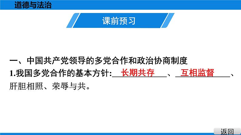 人教版道德与法治八年级下册课件5.2 基本政治制度第6页