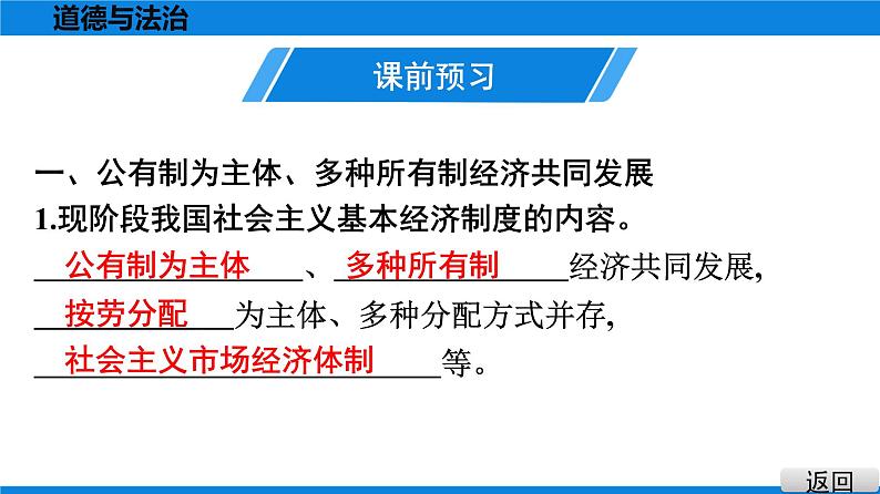 人教版道德与法治八年级下册课件5.3 基本经济制度第6页