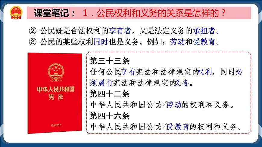 4.2 依法履行義務 課件 部編版八下道法第7頁