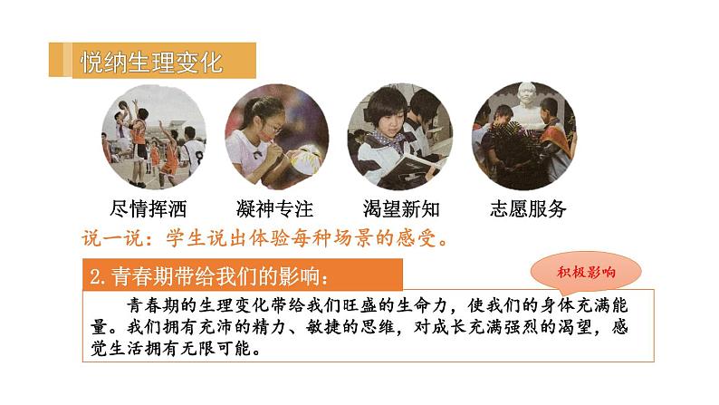 部编版七年级道德与法治下册--1.1.1 悄悄变化的我(课件)第8页