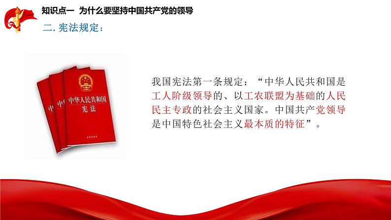 2022-2023学年部编版道德与法治八年级下册1.1 党的主张和人民意志的统一 课件第7页