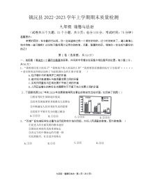 云南省镇沅县+2022-2023学年九年级上学期期末质量检测道德与法治试卷