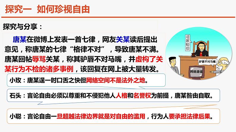 7.2 自由平等的追求 课件第5页