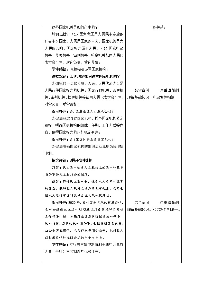 2023年部编版八年级道德与法治下册1.2 治国安邦的总章程 课件(含视频)+ 教案+导学案+同步练习含解析卷03