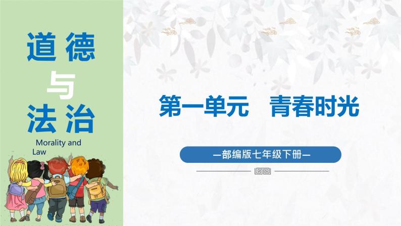 2023年部编版七年级道德与法治下册3.1青春飞扬课件（含视频）+同步练习含解析卷01