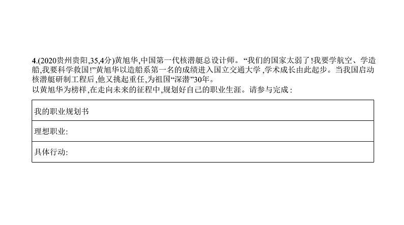初中政治中考复习 专题十二 走向未来的少年 习题课件-2021年中考道德与法治(全国)一轮复习05