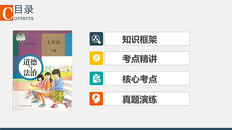 初中政治中考复习 专题一 认识自我(复习课件)-2022年中考道德与法治一轮复习专题精讲优质课件第2页