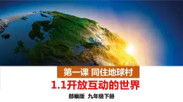 1.1开放互动的世界课件