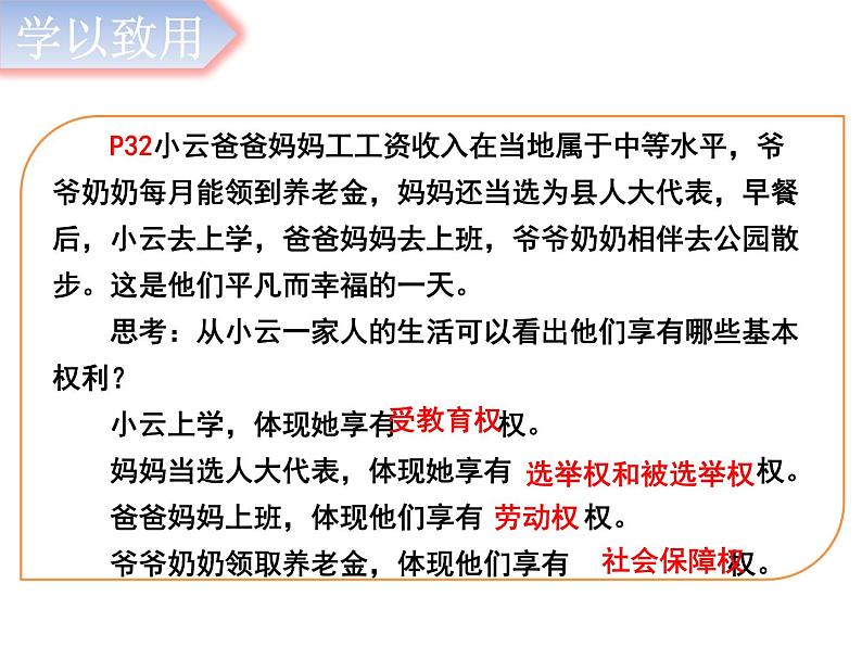 部编版八年级道德与法治下册--3.1公民基本权利(课件)第2页