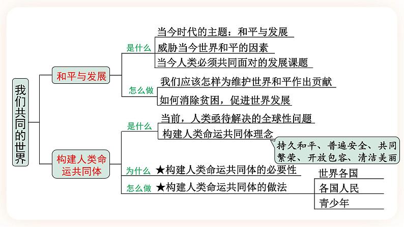 备考2023 道德与法治中考一轮总复习 (九下第一、二单元)( 课时7 )《我们共同的世界 世界舞台上的中国》课件04
