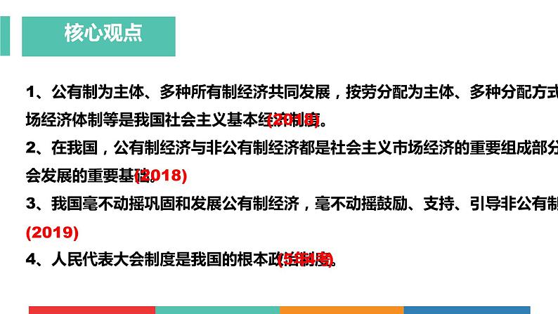 考点16 我国的政治和经济制度(课件+视频)中考道德与法治一轮复习课件第5页