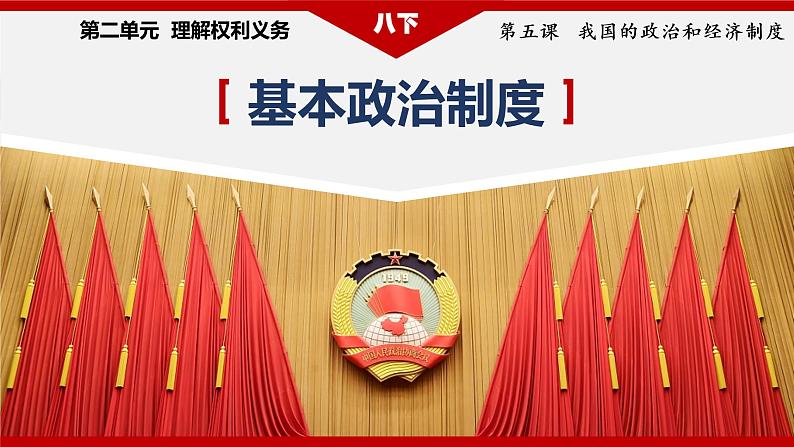 2023年部编版八年级道德与法治下册5.2 基本政治制度 课件(含视频)+教案+导学案+同步练习含解析卷+素材02