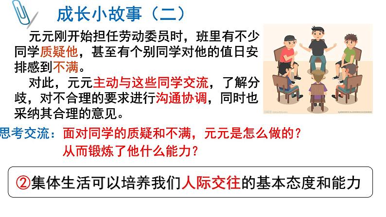 2023年部编版道德与法治七年级下册6.2集体生活成就我 课件第8页