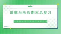 部编版7下道德与法治期末总复习课件