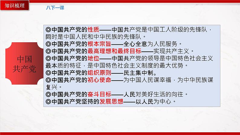 部编版8下道德与法治期末总复习课件07