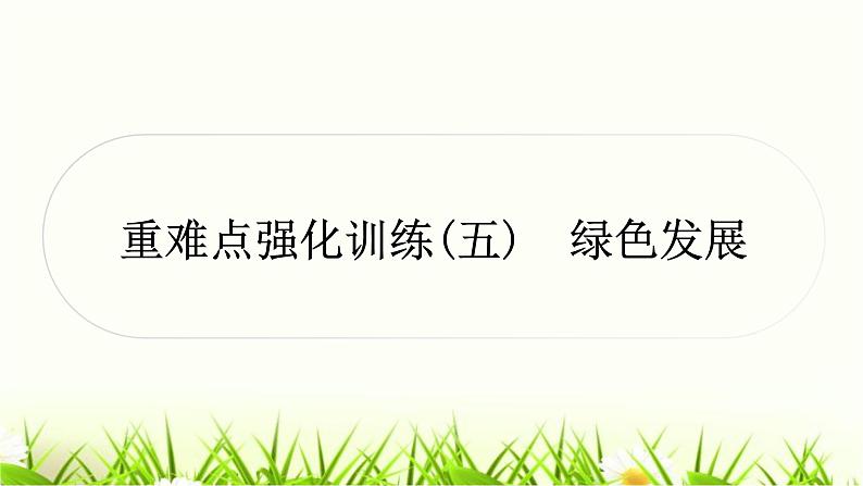 中考道德与法治复习重难点强化训练(五)作业课件01