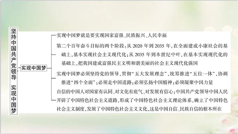 中考道德与法治复习专题一庆祝党的二十大召开教学课件05