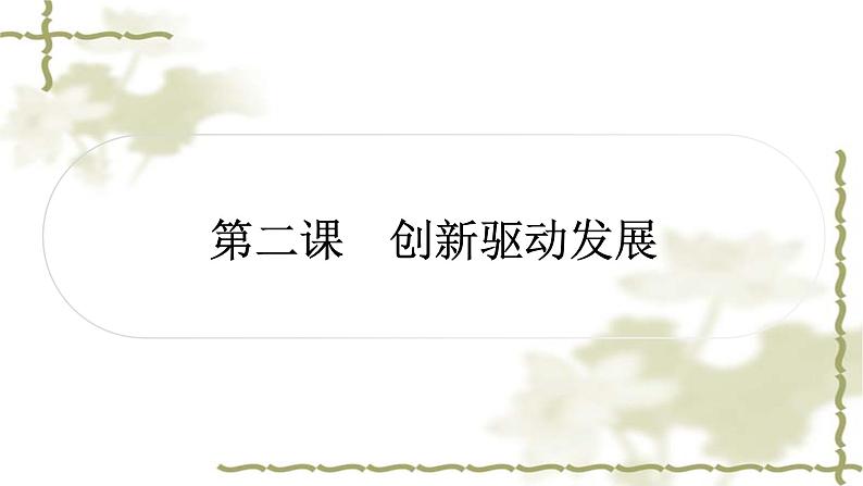 中考道德与法治复习九年级上册第一单元富强与创新第二课创新驱动发展教学课件01