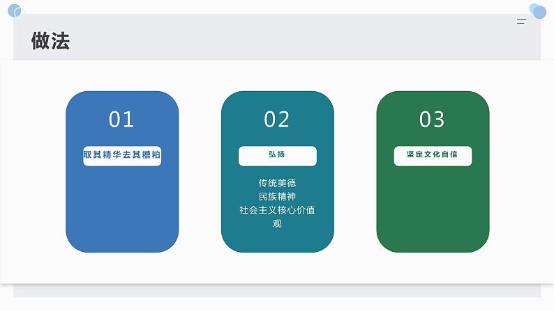 2023年中考二轮道德与法治复习 文化建设复习课件06