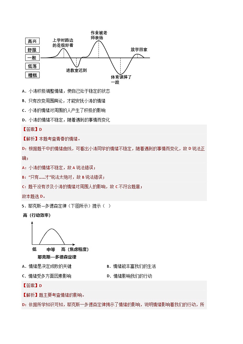 道德与法治02卷(人教版部编版七年级下册)-(全解全析)第3页