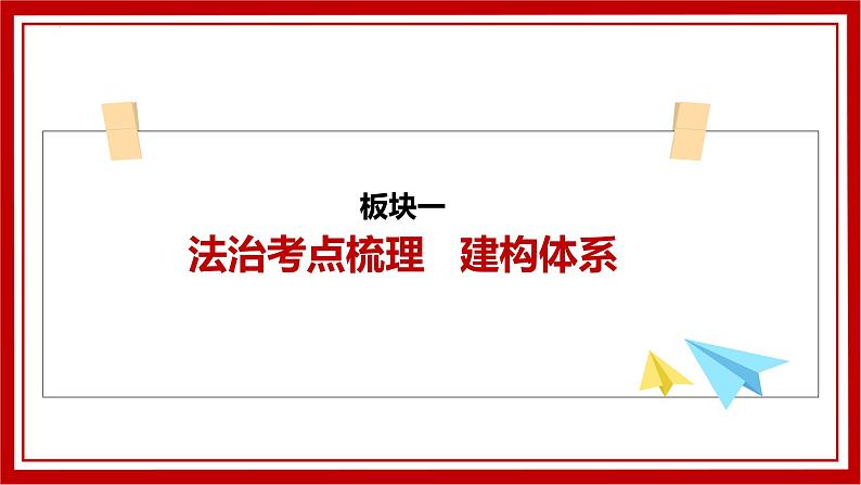 2023年中考二轮道德与法治复习 知法于心 守法于行 共迎法治新时代课件PPT05