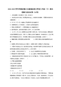 2022-2023学年河南省商丘市虞城县部分学校八年级（下）期末道德与法治试卷（B卷）（含解析）