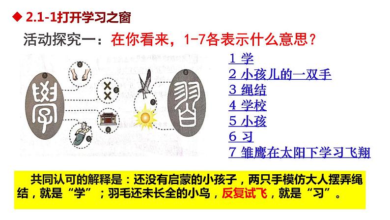 【部编版】七上政治 2.1 学习伴成长(课件+练习+素材)05
