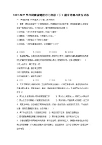2022-2023学年河南省鹤壁市七年级（下）期末道德与法治试卷（含解析）