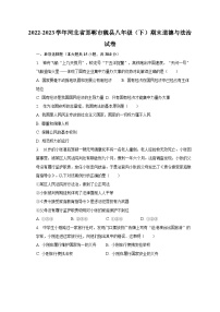 2022-2023学年河北省邯郸市魏县八年级（下）期末道德与法治试卷（含解析）