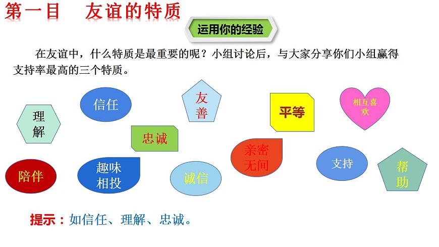 4.2深深淺淺話友誼課件第3頁(yè)
