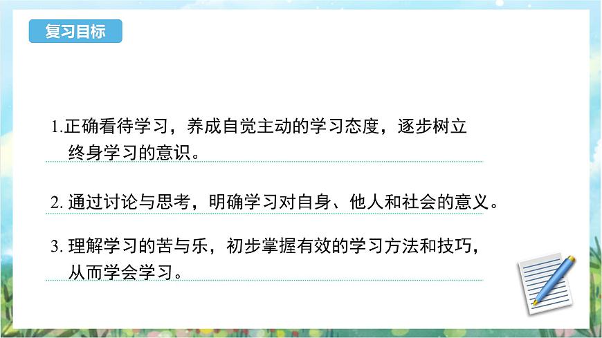 人教部編版道德與法治七年級上冊2.《學(xué)習(xí)新天地》 課件第2頁