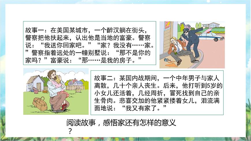人教部編版道德與法治七年級上冊7.《親情之愛》 課件第8頁