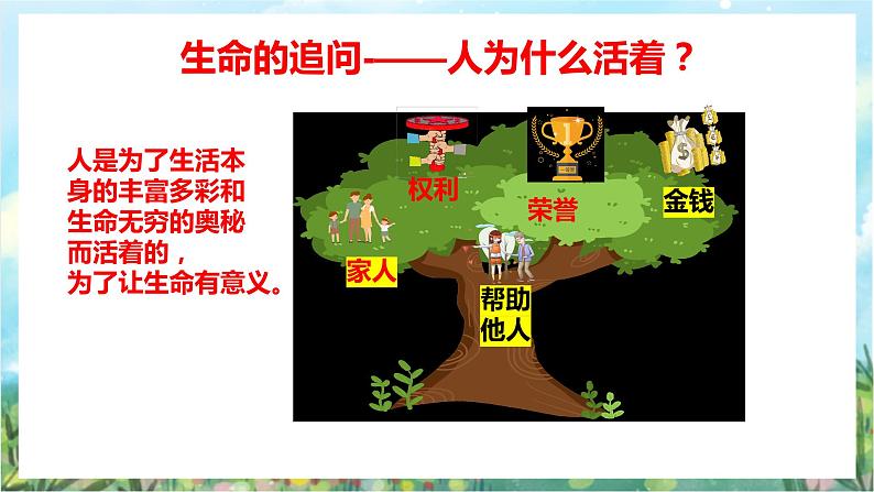 人教部编版道德与法治七年级上册10.1《感受生命的意义》课件+教案06