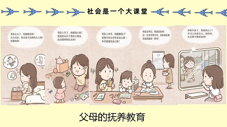 部编版道德与法治八年级上册 1.2在社会中成长 同步课件+教案+同步练习+导学案07