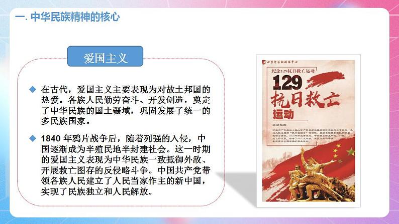 中华民族大团结道法初中全一册 第3课中华民族精神 课件第7页