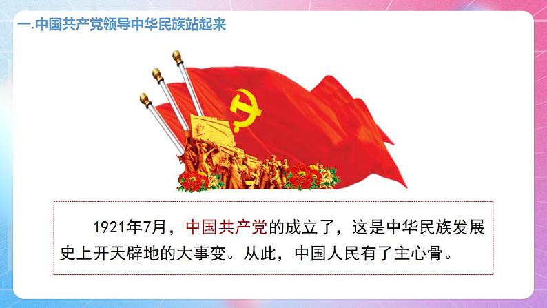 中华民族大团结道法初中全一册 第12课党的领导根本保证 课件第8页