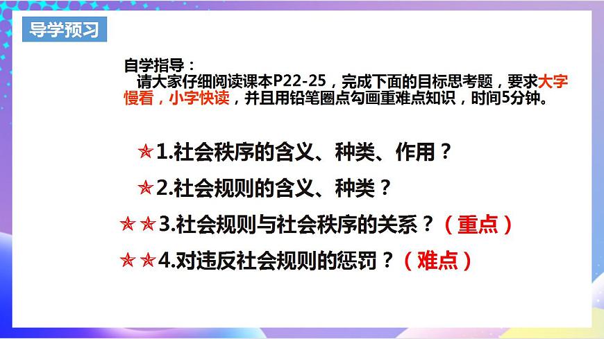 人教部編版八年級(jí)道德與法治上冊(cè) 3.1《維護(hù)秩序 》課件第4頁