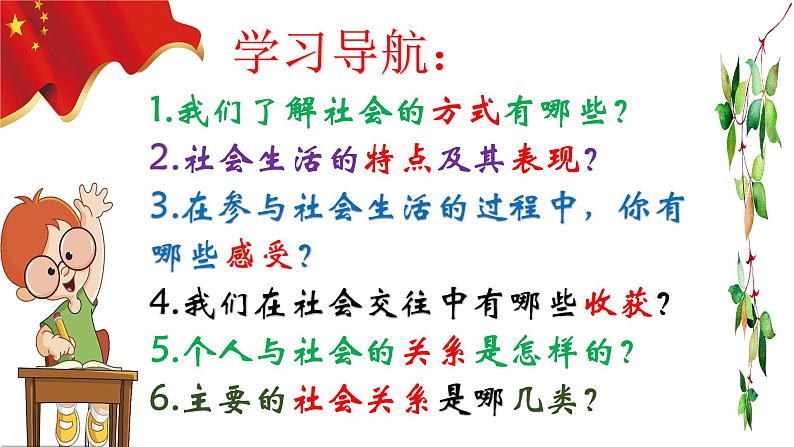 1.1我与社会(ppt+视频素材)八年级部编版道德与法治上册04