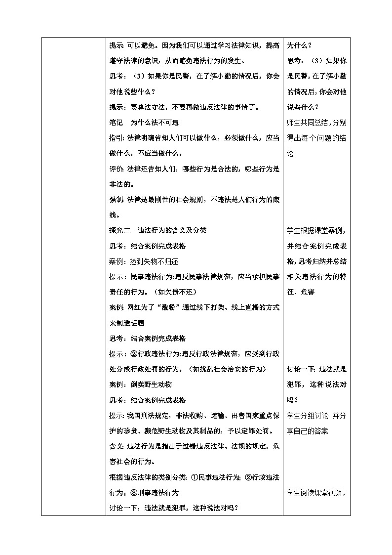 【核心素养】八上道法:5.1《法不可违》课件+教案+热点视频02