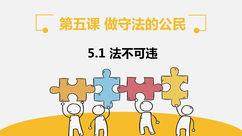 【核心素养】八上道法:5.1《法不可违》课件+教案+热点视频01