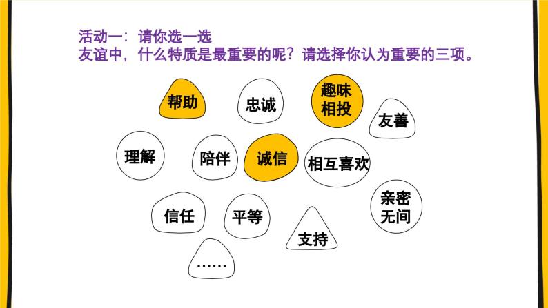 4.2 深深浅浅话友谊  课件-2023-2024学年七年级上册04