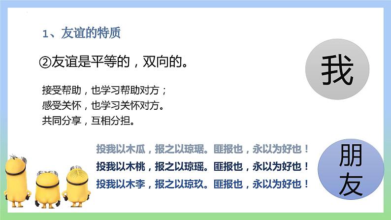 4.2 深深浅浅话友谊 课件-2023-2024学年七年级上册第8页