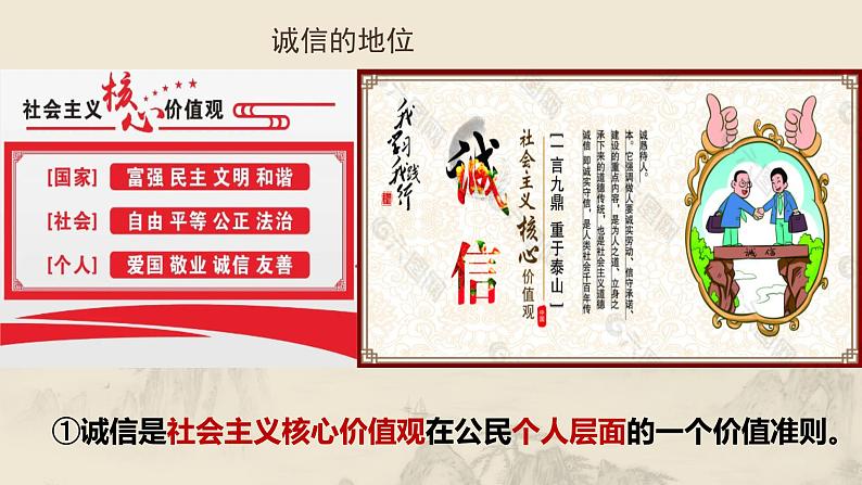 4.3诚实守信(教学课件)八年级道德与法治上册(部编版)第6页