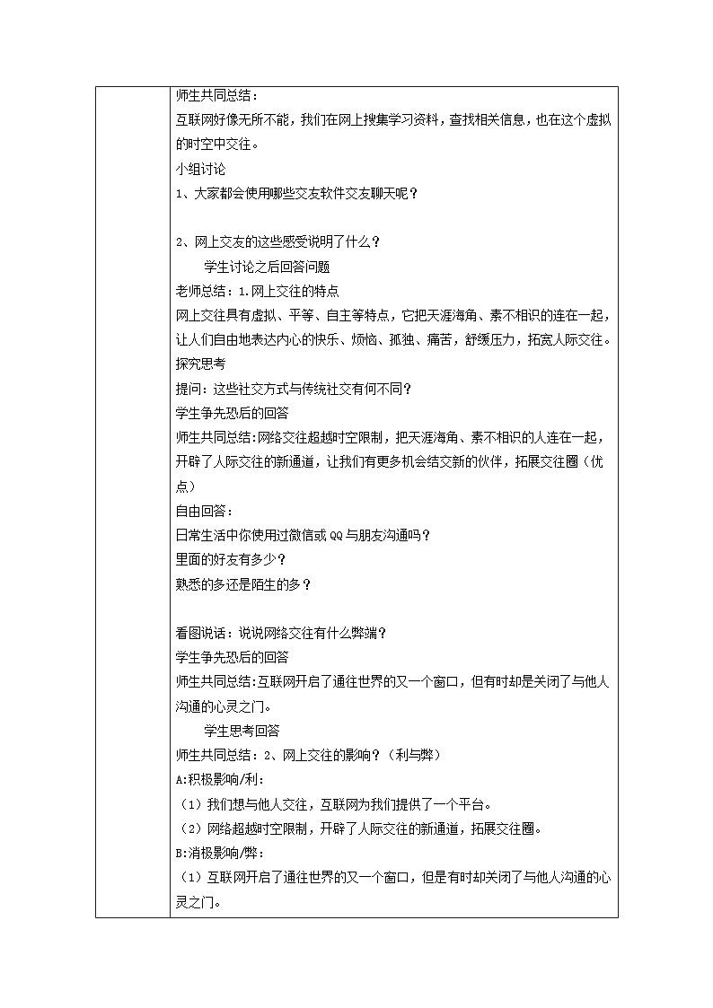 5.2网上交友新时空(教学课件)七年级道德与法治上册(部编版)02