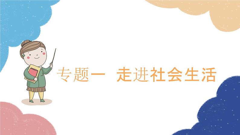 部编版道德与法治八年级上册 专题一 走进社会生活课件01