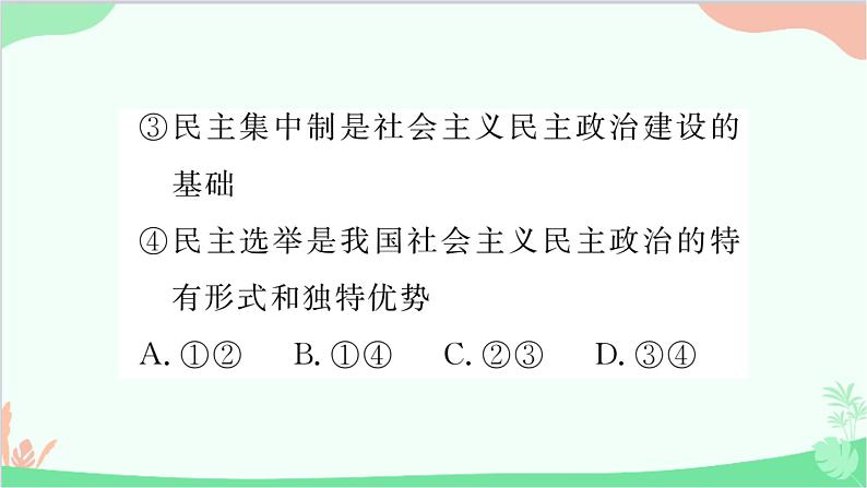 部编版道德与法治九年级上册 热点专题二坚持人民民主,建设法治强国课件06